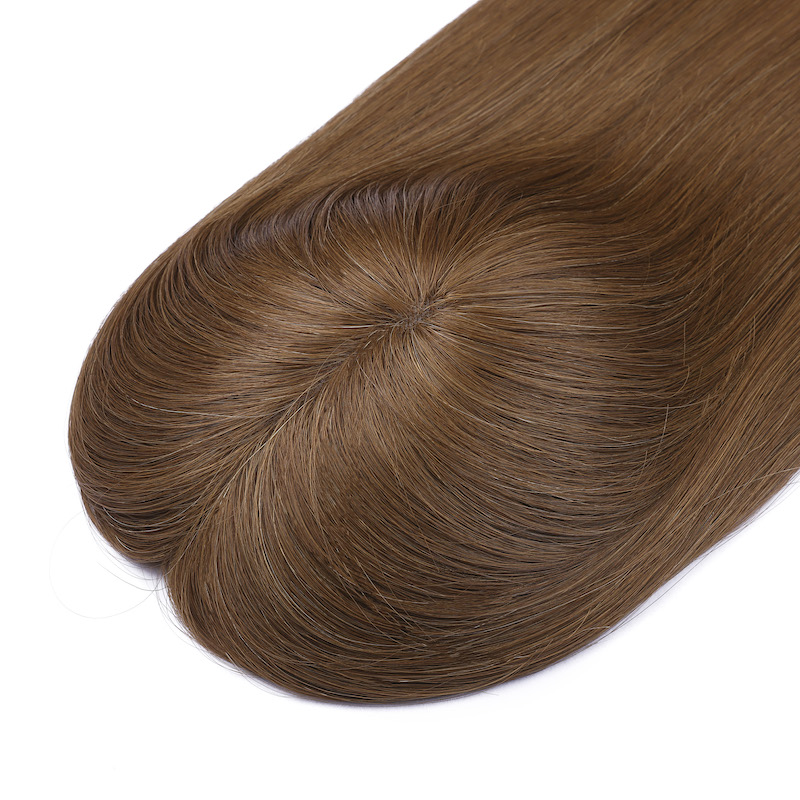 Mono topper-High quality human hair pieces from direct hair factory